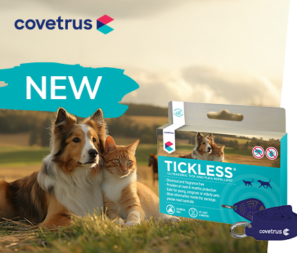 Covetrus | NEW: TICKLESS®