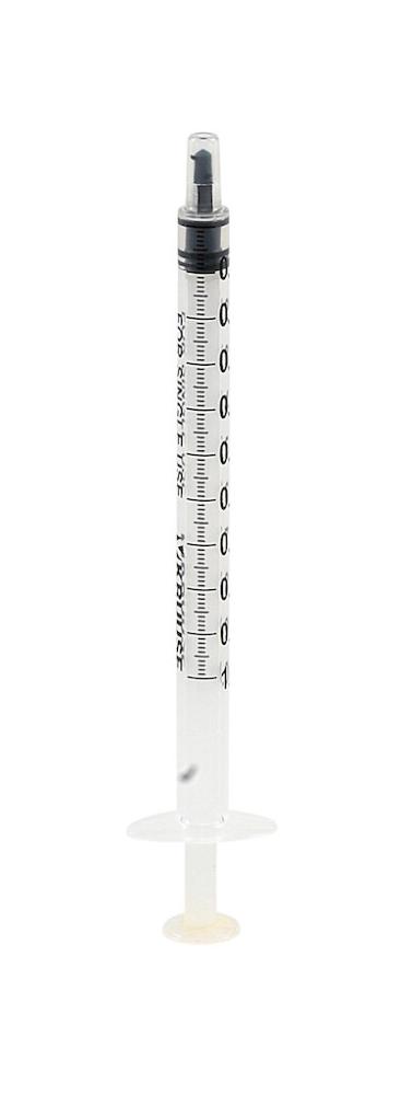 KRUUSE Einwegsspritze 1 ml mit Gummikolben 100 Stück KRUUSE Einwegsspritze 1 ml mit Gummikolben 100 Stück