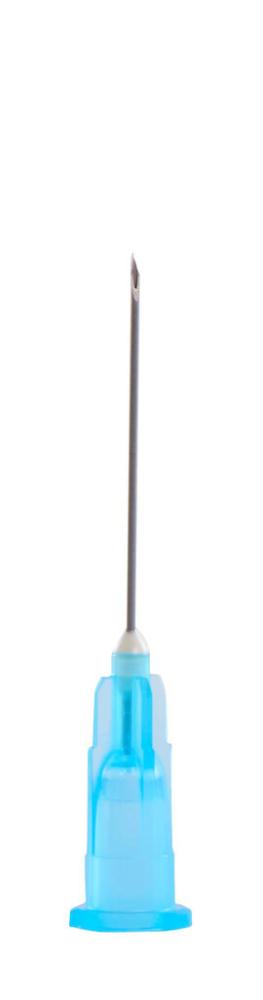 KRUUSE Einmalkanüle 0.6x25 mm blau, 100 Stück KRUUSE Einmalkanüle 0.6x25 mm blau, 100 Stück