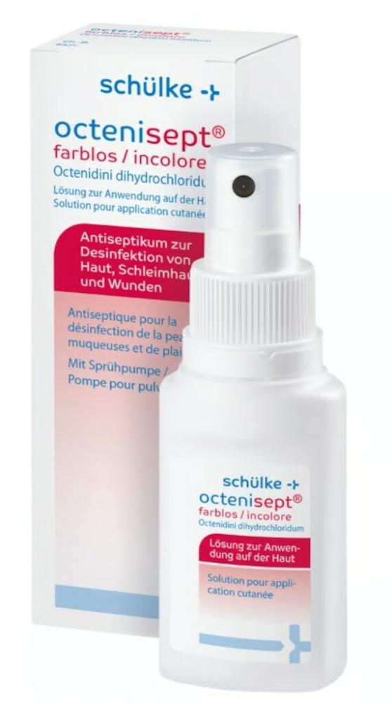 Octenisept (Spray) farblos 50ml Wund- / Schleimhautantiseptik Octenisept (Spray) farblos 50ml Wund- / Schleimhautantiseptik