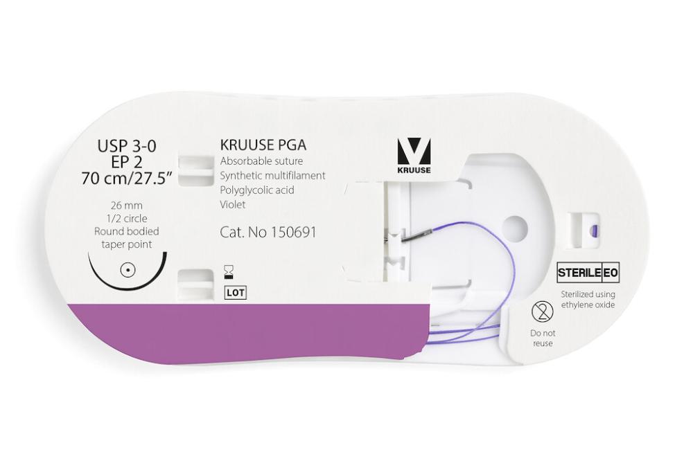 KR PGA,USP 3-0,70cm 26 mm 1/2 TP, RK, 12 Stk KR PGA,USP 3-0,70cm 26 mm 1/2 TP, RK, 12 Stk
