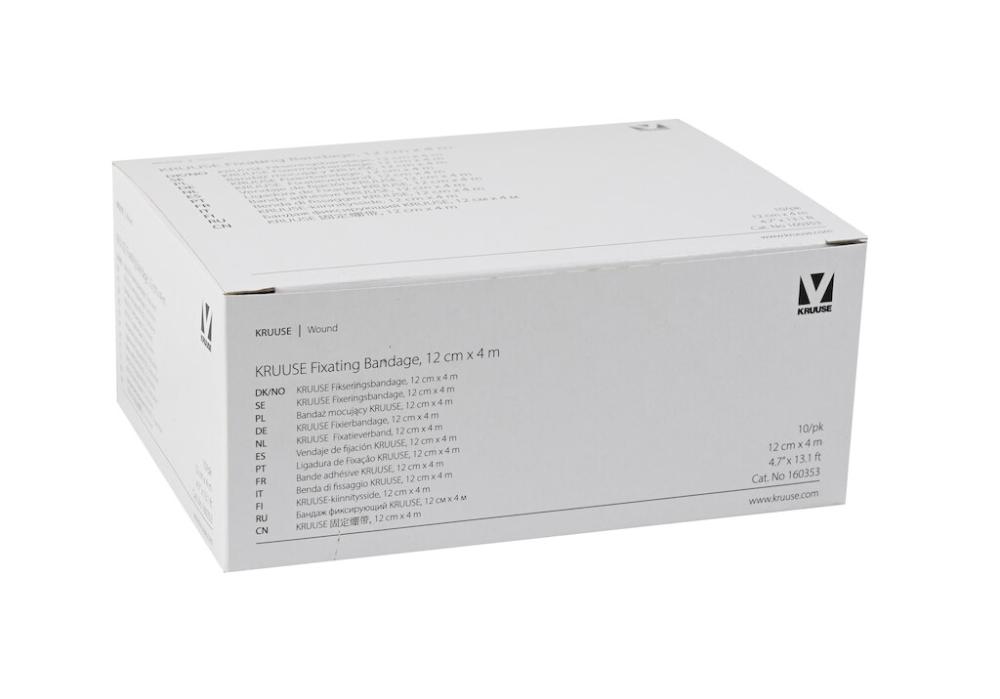 KRUUSE Bande fixation 12cm x 4m 10 pces KRUUSE Bande fixation 12cm x 4m 10 pces