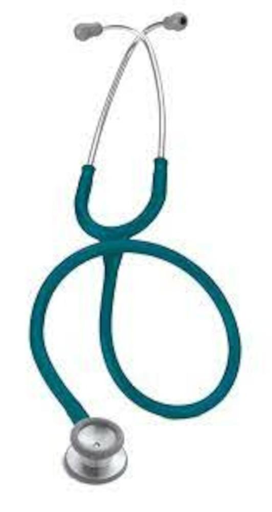 Littmann Classic II, pédiatrique, arc-en-ciel bleu caraïbes oreil laiton embout laiton Littmann Classic II, pédiatrique, arc-en-ciel bleu caraïbes oreil laiton embout laiton