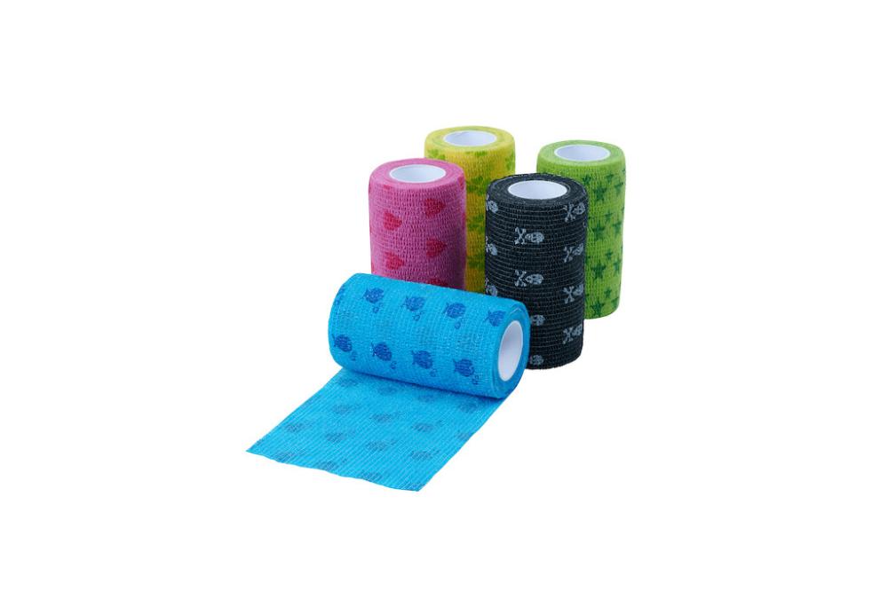 KRUUSE FunFlex-Binden 10cm 4.5m, assortiert, 10 Rollen KRUUSE FunFlex-Binden 10cm 4.5m, assortiert, 10 Rollen