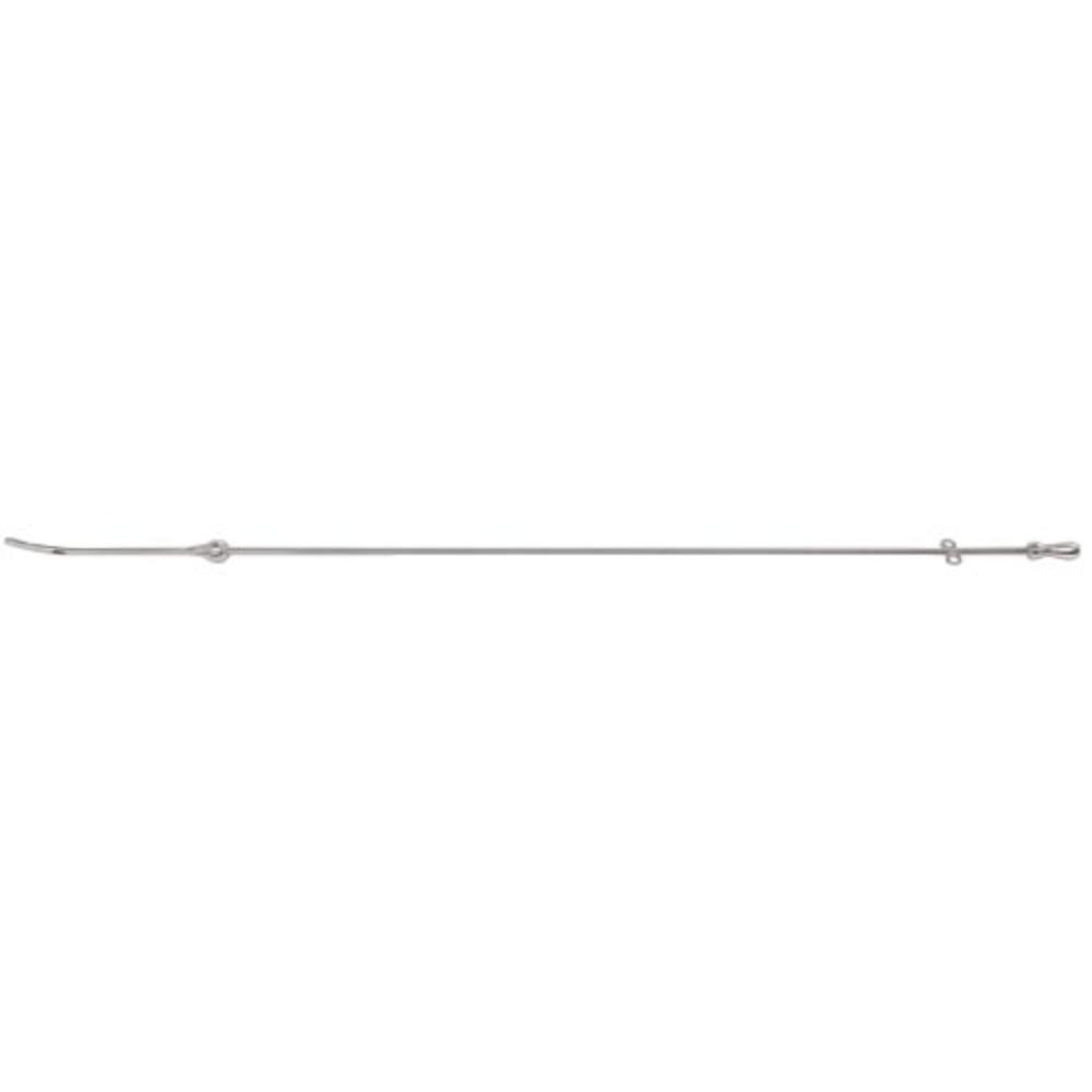 Götze Cervixkatheter 4mmx54cm mit Luer-Konus, leicht gebogen