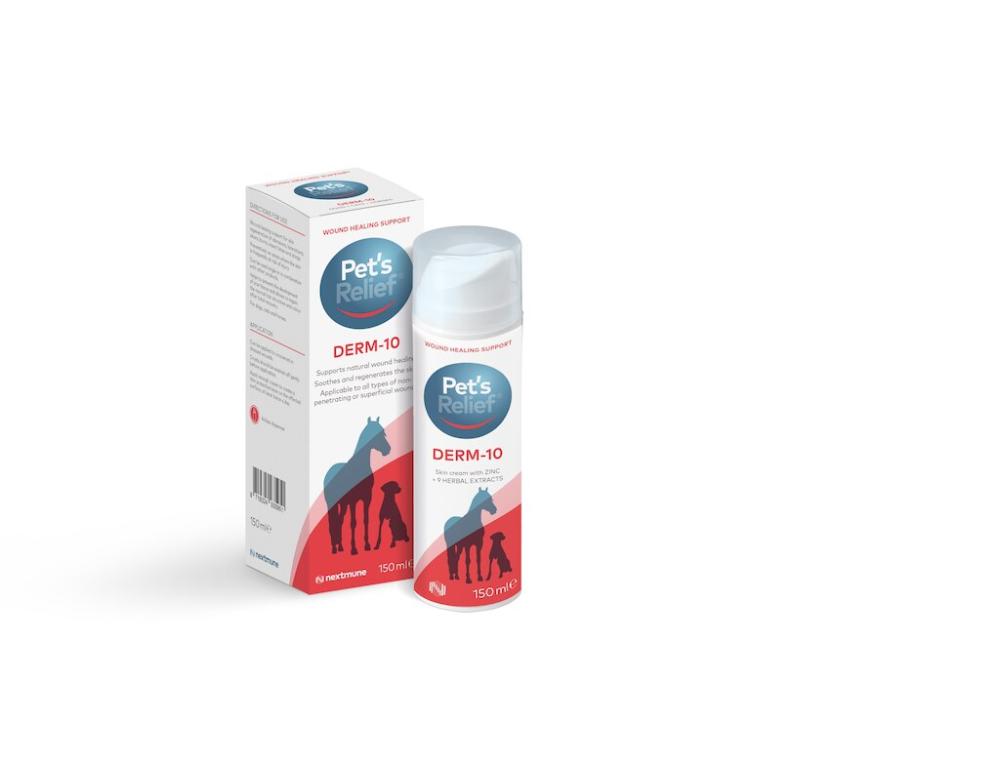 Derm-10 Crème cicatrisante, 150ml Pet's Relief