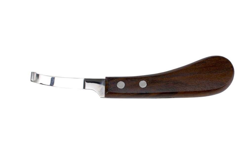 KRUUSE Couteau à sabot étroit, droit, Lame 8 cm