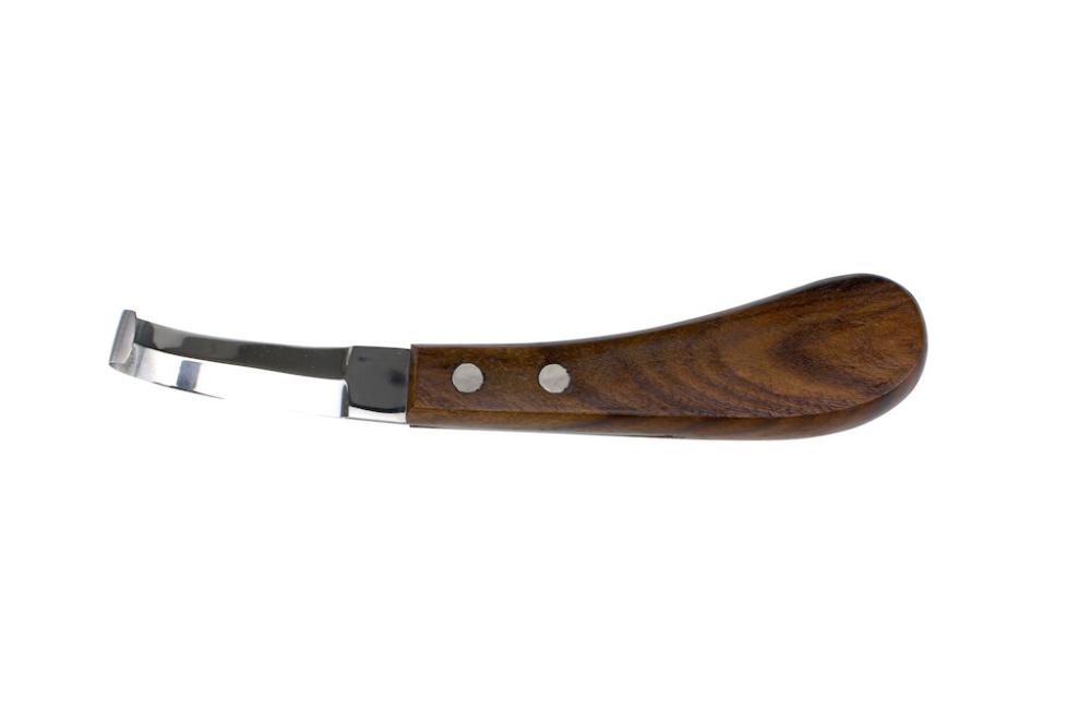 KRUUSE Hufmesser breit doppelt Klinge 8 cm KRUUSE Hufmesser breit doppelt Klinge 8 cm