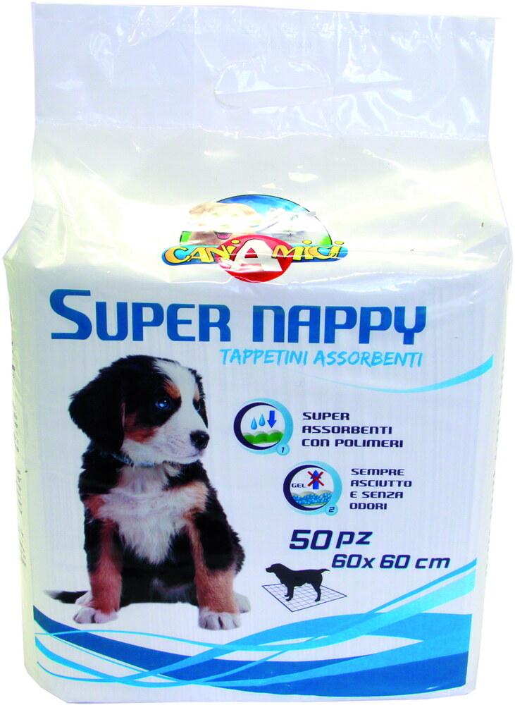 Super Nappy Nonslip alèse absorbante 60 x 90 cm 50 pces