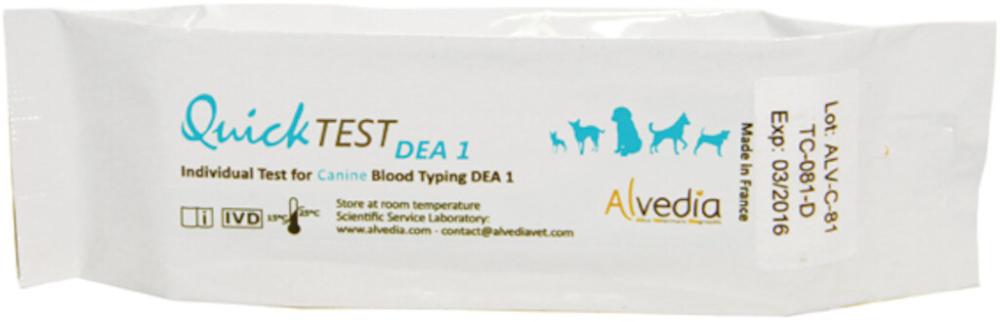 Blutgruppen-Schnelltest DEA 1 Canine, 1 Stk