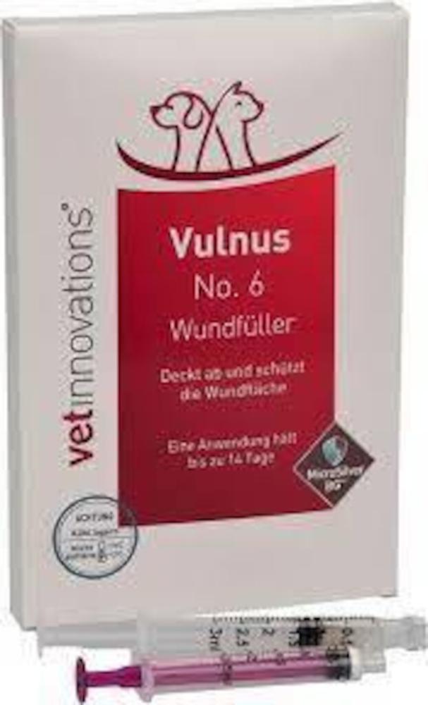 Vulnus No. 6 Gel combl. plaies Kit 1ml MicroSilver BG-Susp.